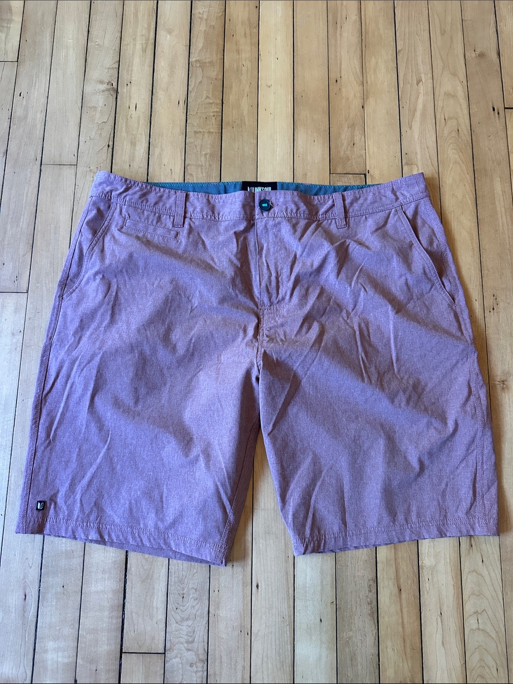 Linksoul Men's Casual Stretch Shorts - Maroon